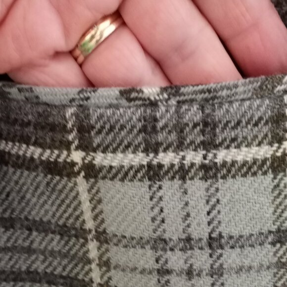 'Alfred Dunner' Plaid Jacket Size 16 Wool blend EUC - Picture 5 of 12